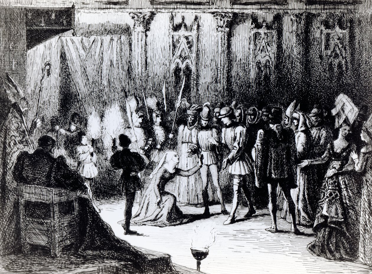 Joan of Arc Received at Chinon by Charles VII by French School