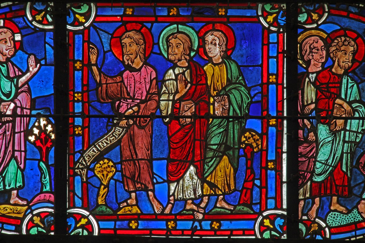 John the Baptist with Christ by French School