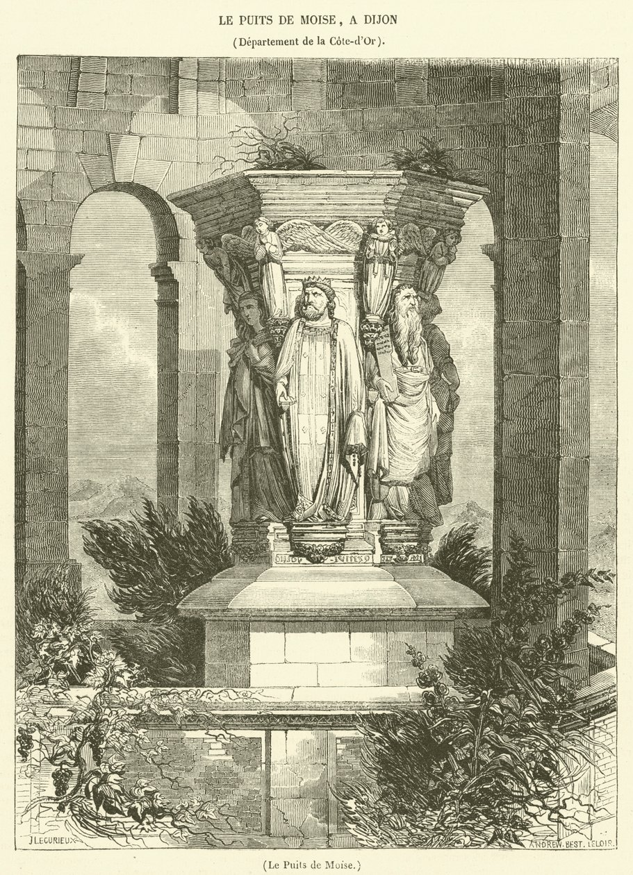 The Well of Moses by French School