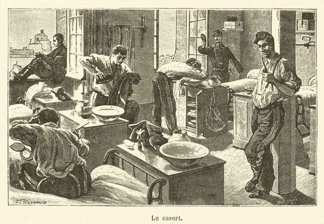 The Casert by French School