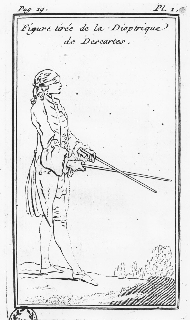 Letter on the Blind, illustration from 