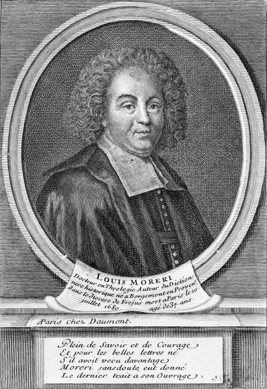 Louis Moreri by French School