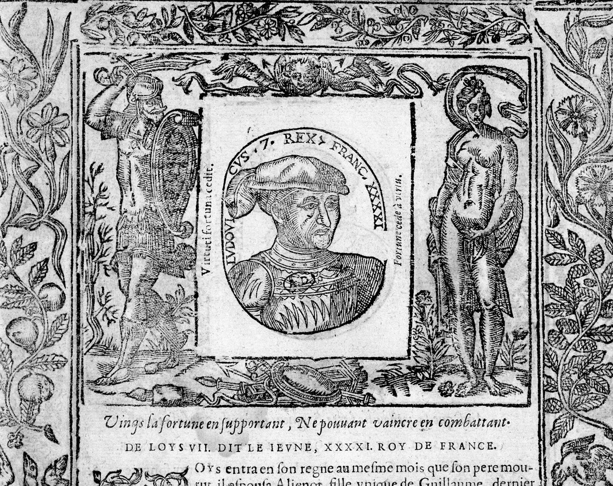 Louis VII the Young by French School