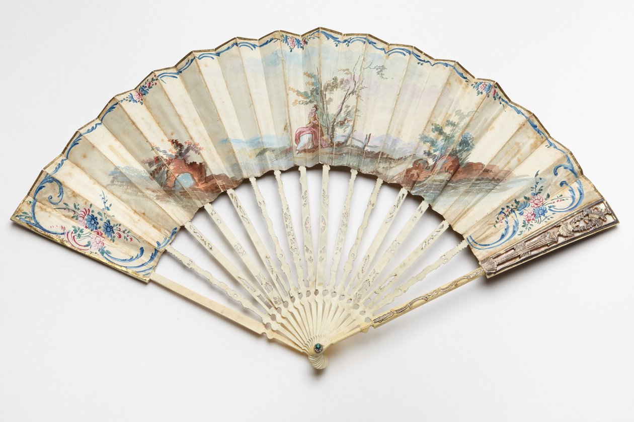 Louis XVI Period Fan by French School