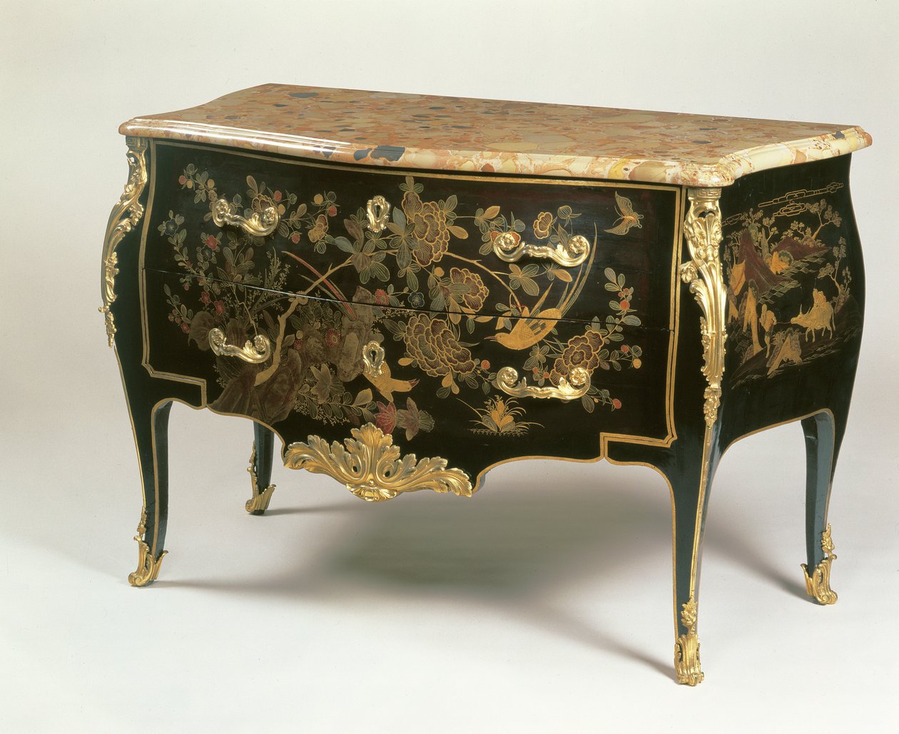 Louis XV Commode in the Manner of Macret by French School