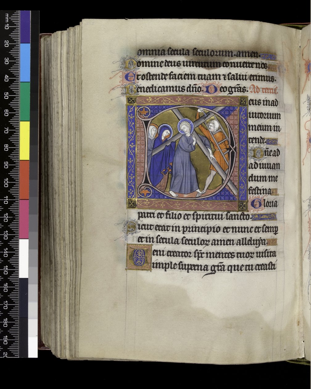 Terce, from the Psalter and Hours of Isabella of France by French School