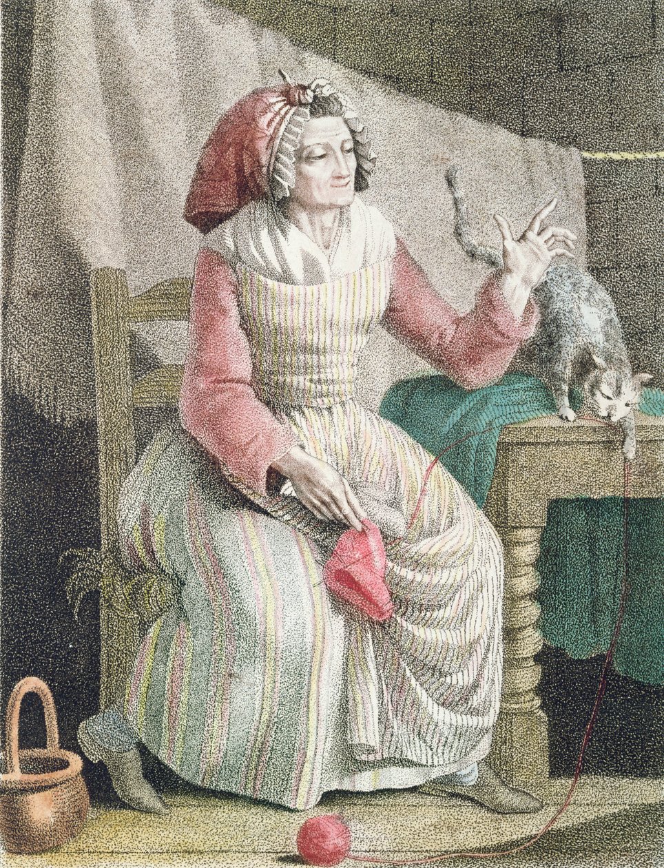 Madame Sans Culotte, c.1789 by French School
