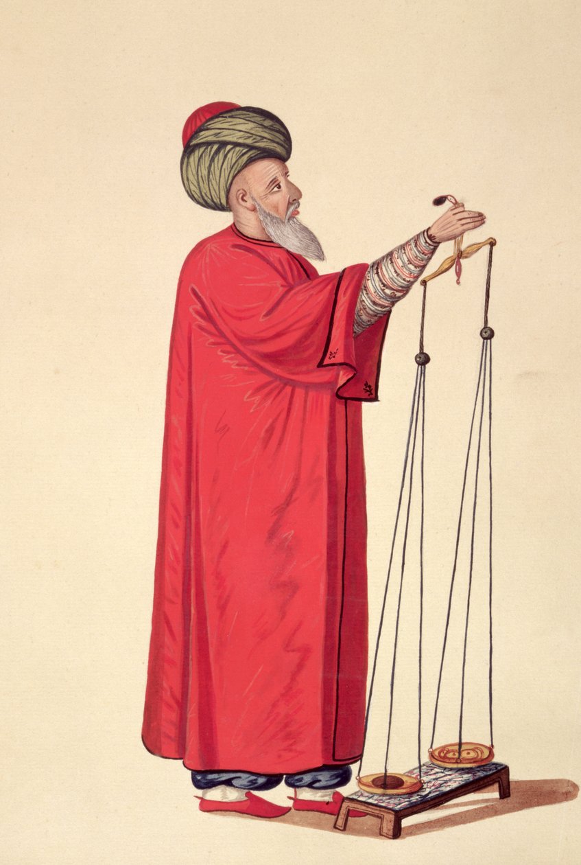 Market Official, Ottoman period, third quarter of 18th century by French School