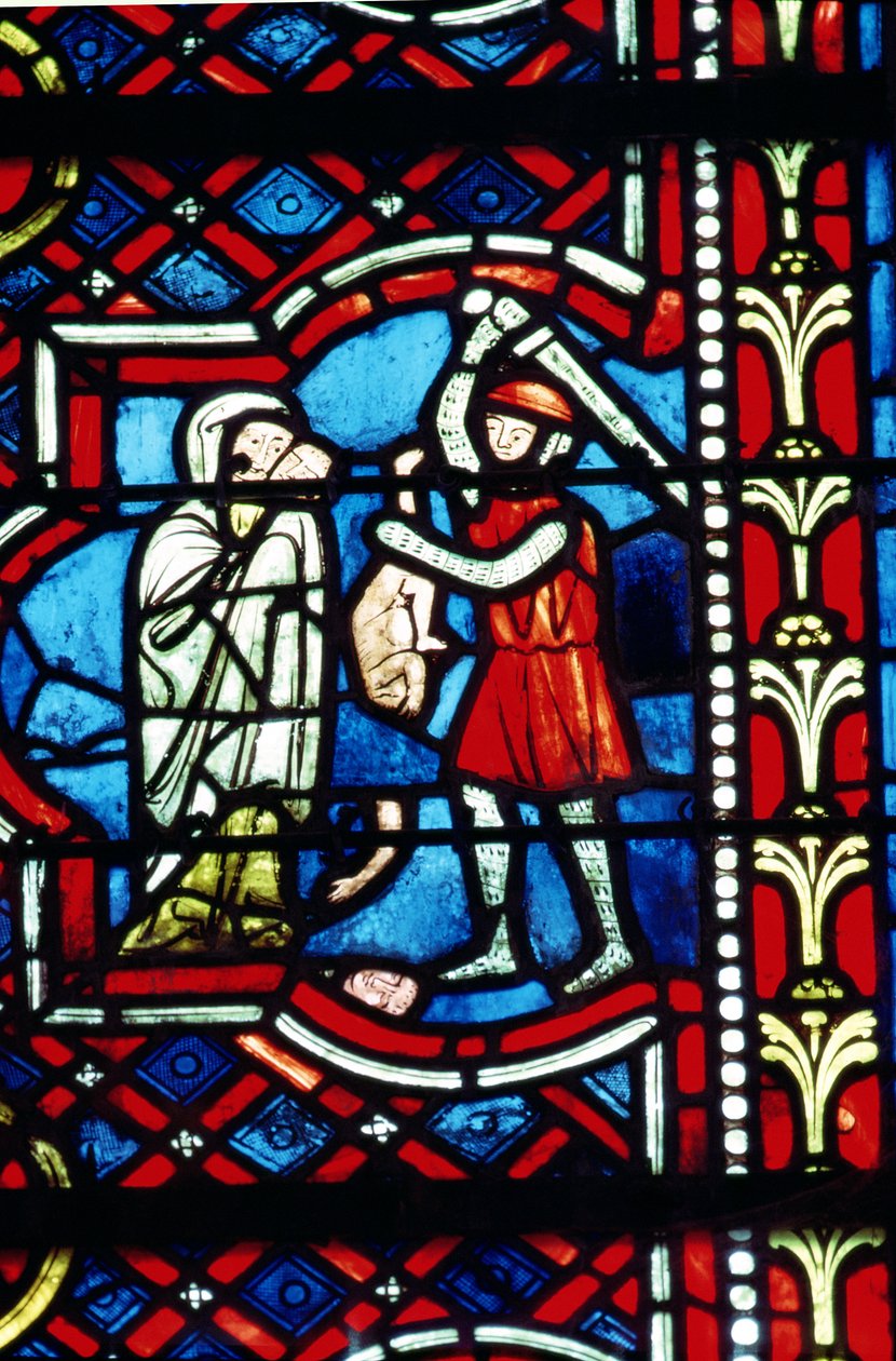 Massacre of the Holy Innocents, 13th century by French School