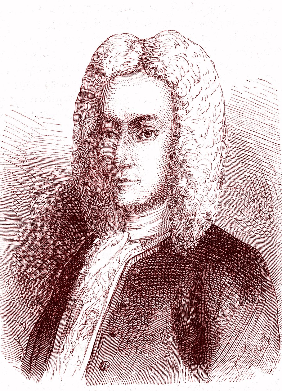 Mathieu Dutilh, French Physicist (Electricity, Lightning Rod) by French School
