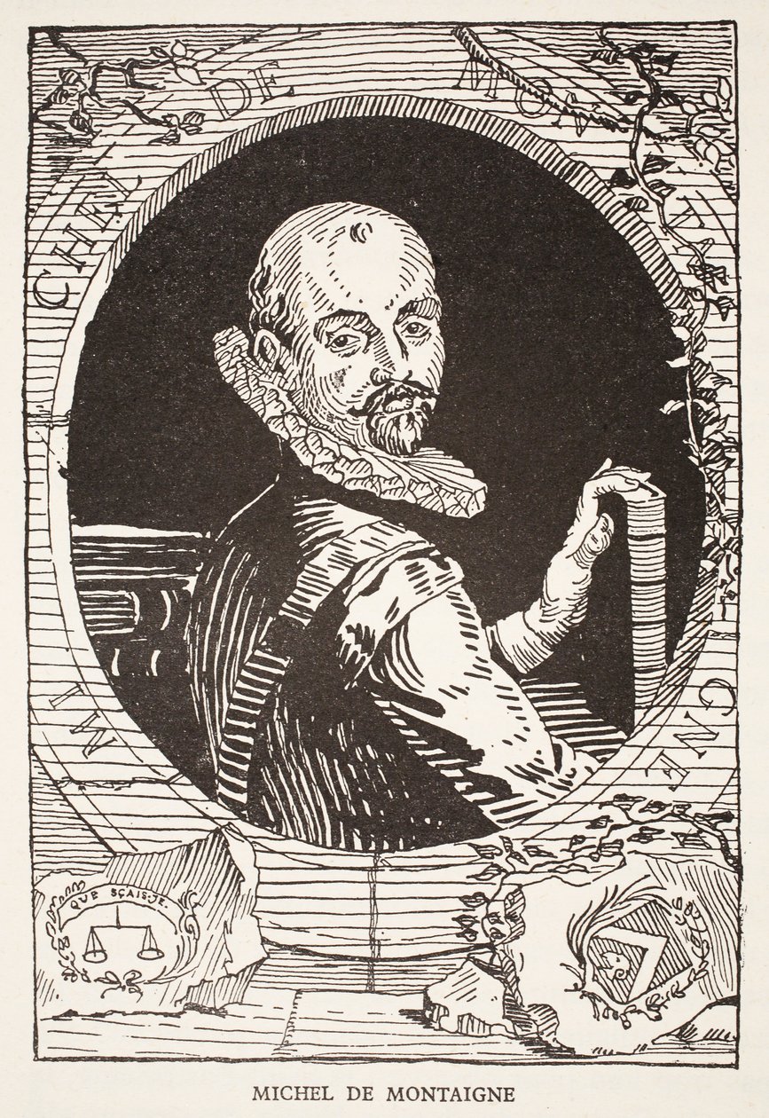 Michel de Montaigne by French School