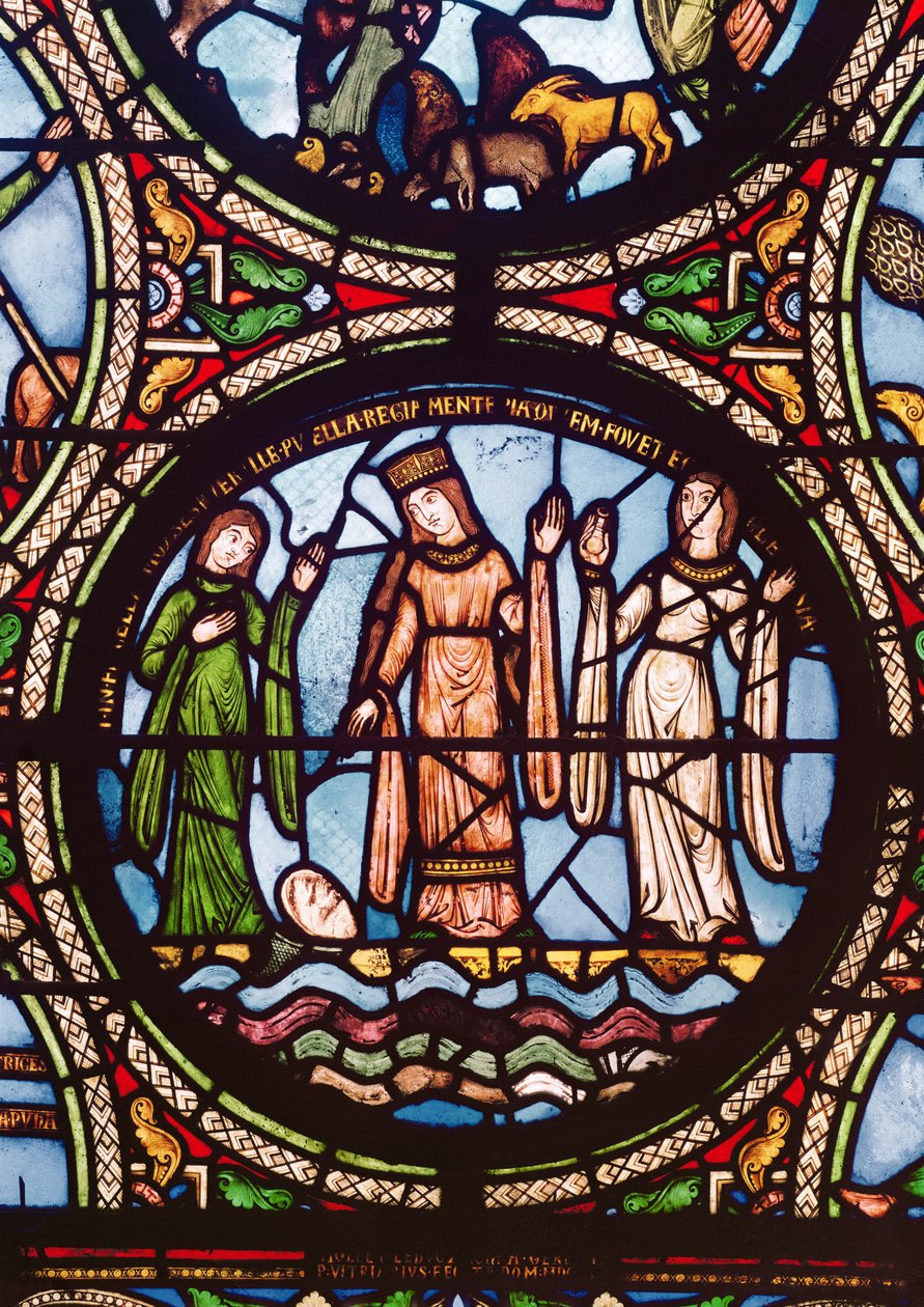 Moses Saved from the Water, 12th-13th century by French School
