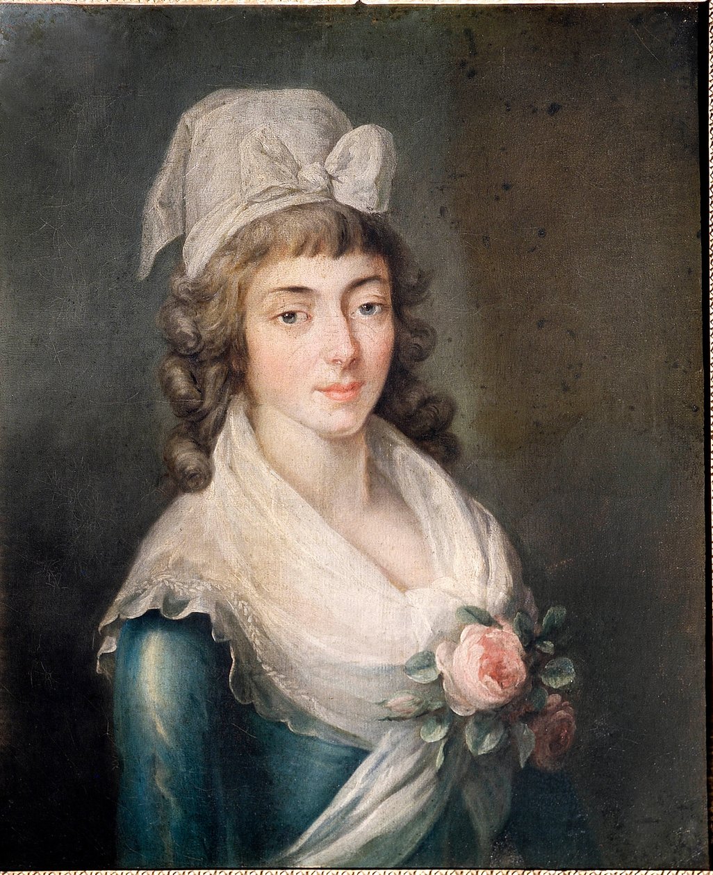 Portrait of Madame Roland by French School