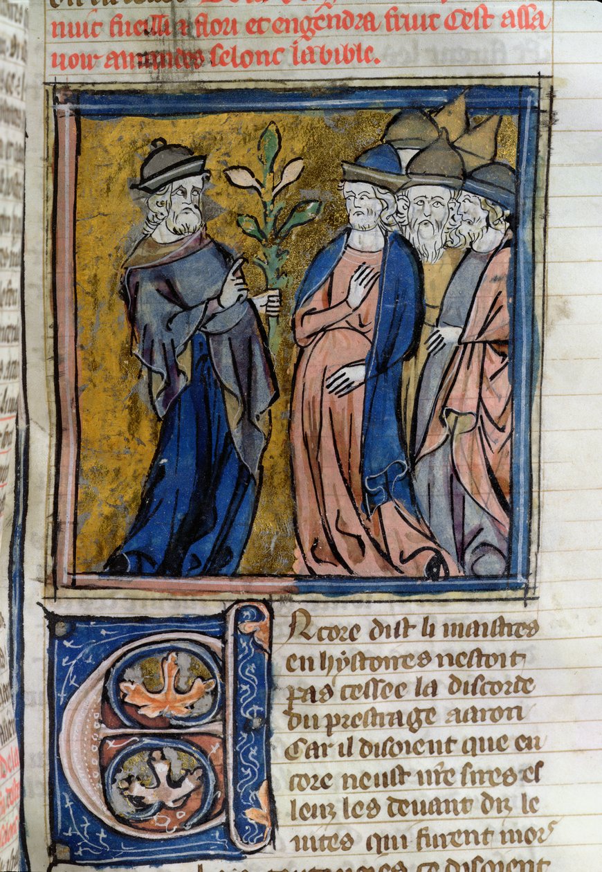 Representation of Jews with Pointed Hats by French School