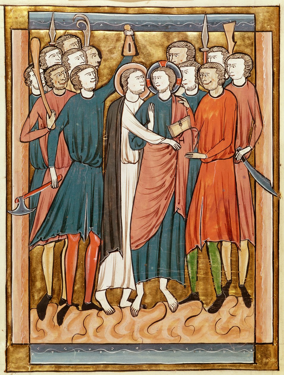 The Kiss of Judas, from Psautier a l
