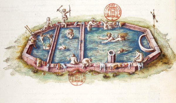 The Baths of Nerys at Neris-les-Bains, Illustration from 