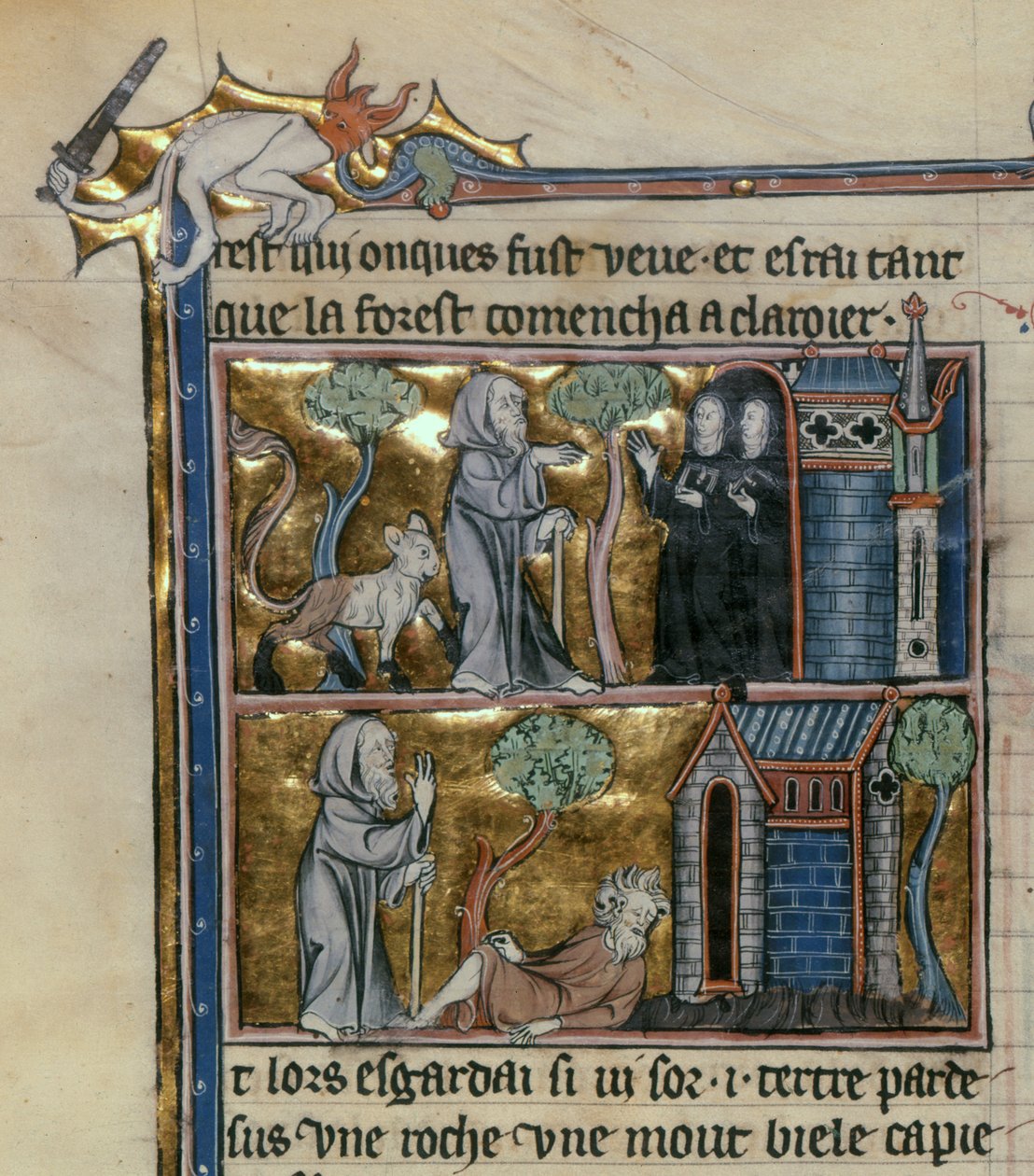 Hermit and Beast, from l