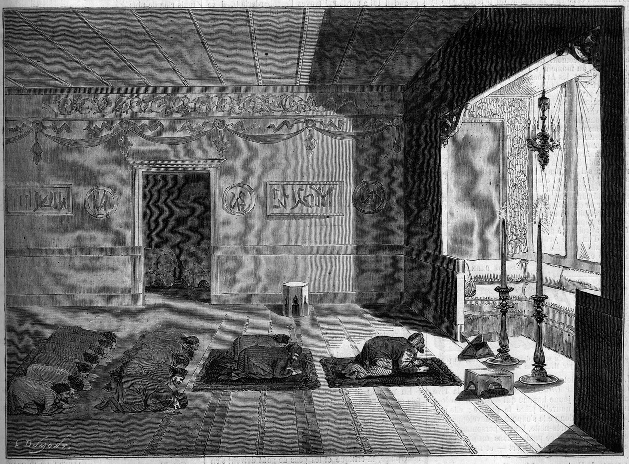 Muslim Rite - Ramadan - Turkey by French School