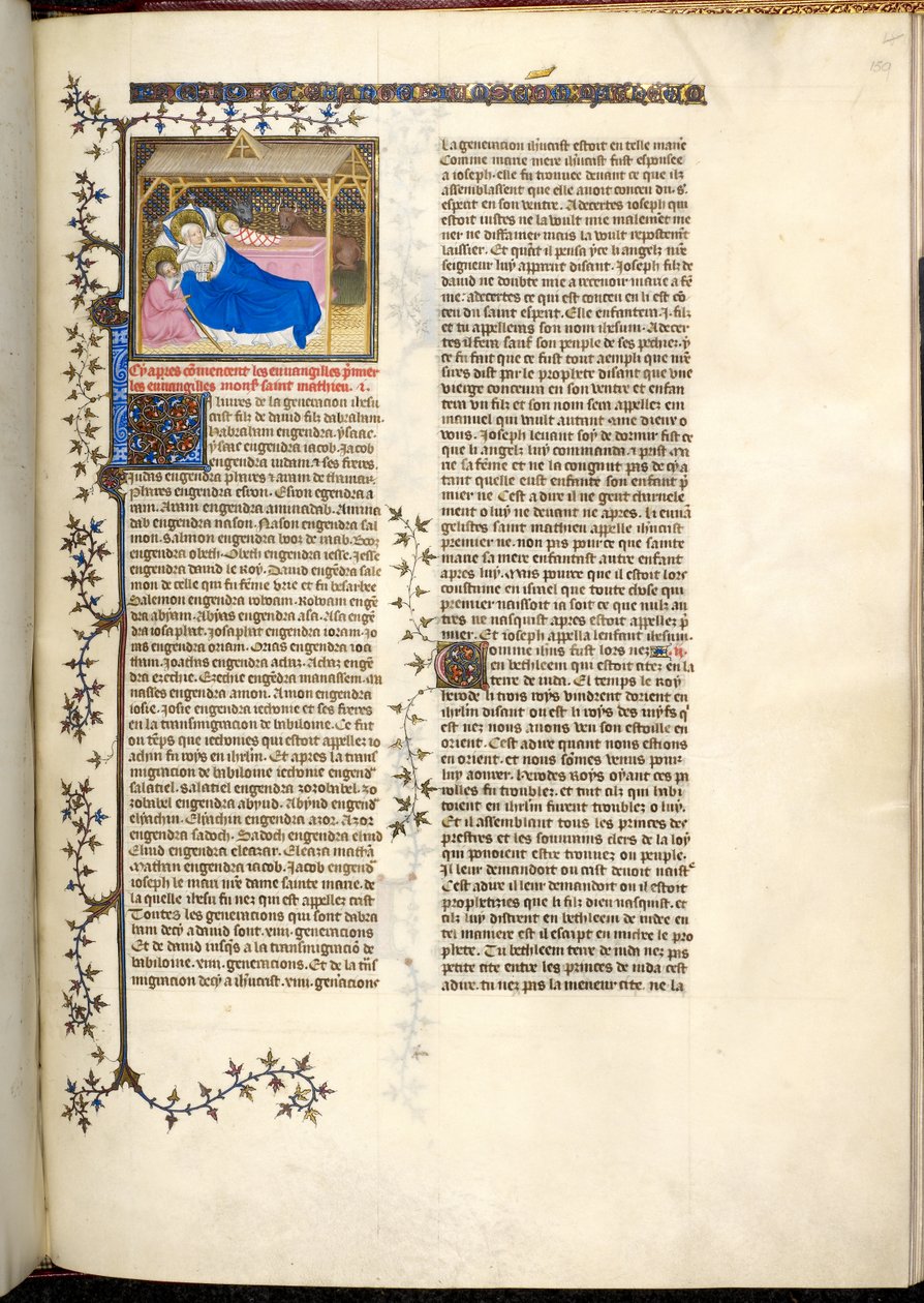 Nativity of Christ, c.1403-1404 by French School