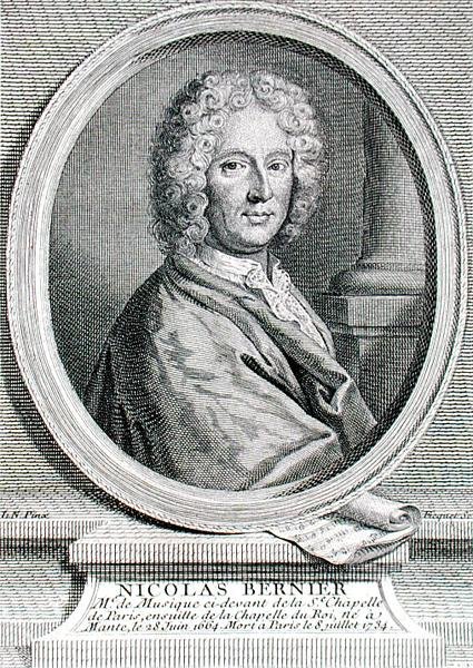 Nicolas Bernier (1665-1734) engraved by Etienne Fiquet (1719-94) by French School