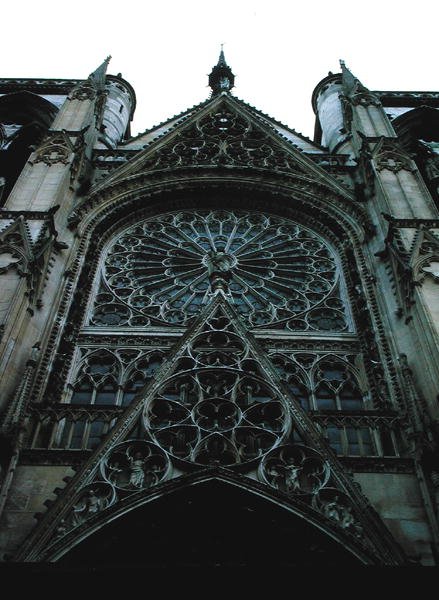 North rose window by French School