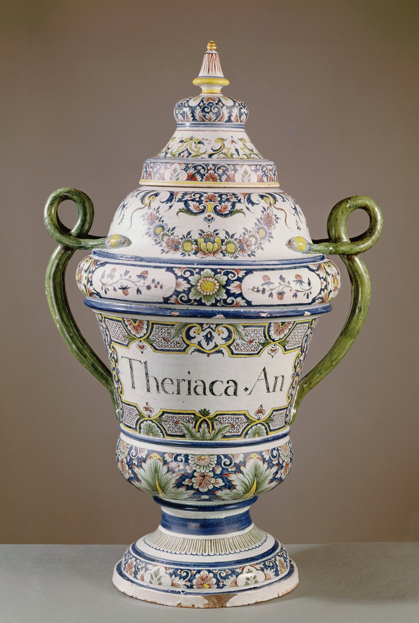 Pharmaceutical Jar by French School