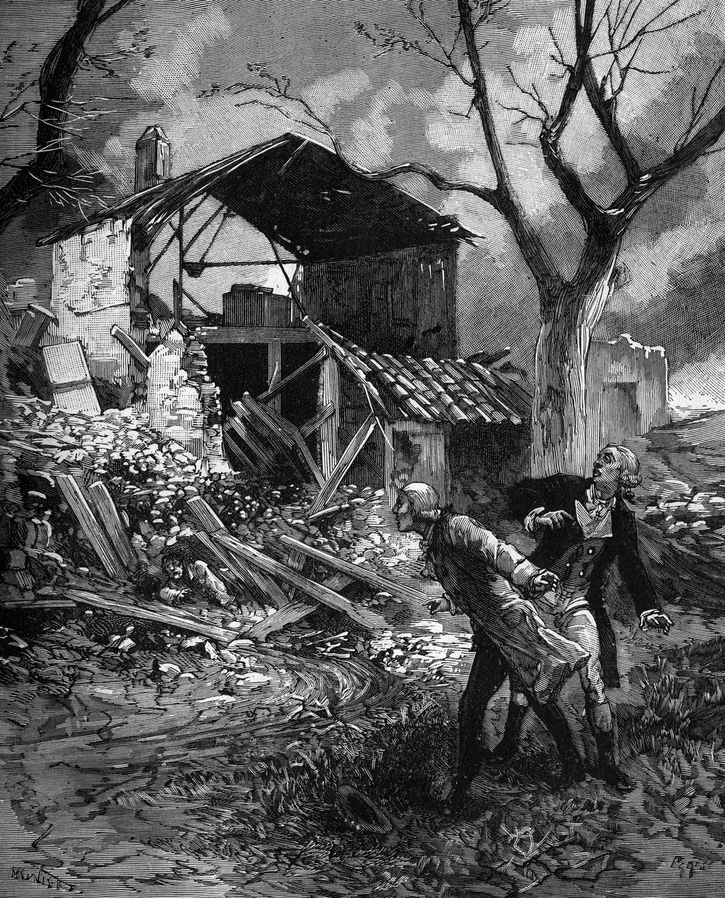 Pierre Louis Dulong (1785-1838) French chemist and physicist after an experiment on a new explosive by French School