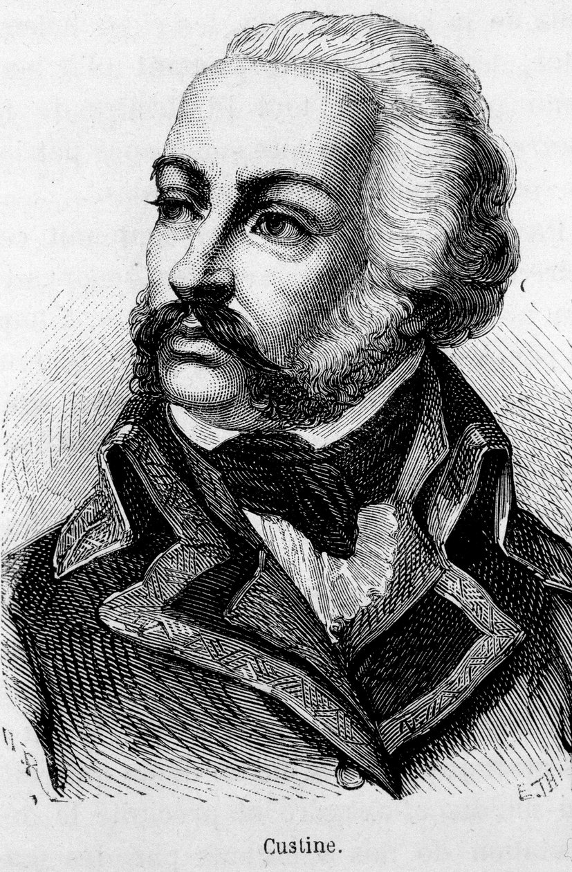 Portrait of Adam Philippe, Comte de Custine - in 