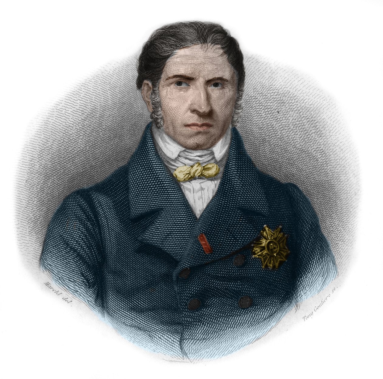 Portrait of Andre Marie Jean Jacques (Jean-Jacques) Dupin (1783-1865) (called Dupin the Elder), French advocate and politician. Private collection. by French School