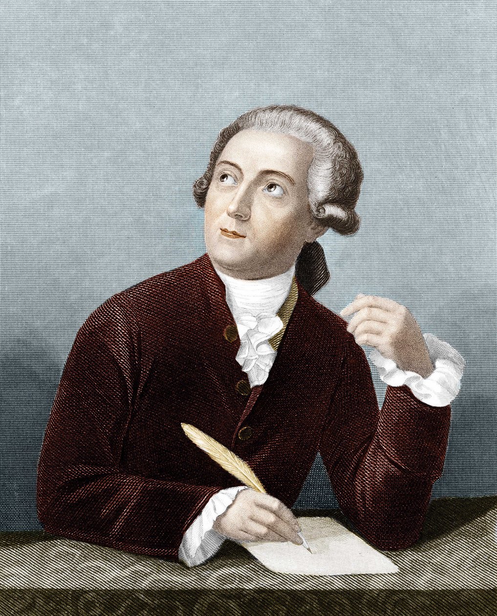 Portrait of Antoine Laurent Lavoisier by French School