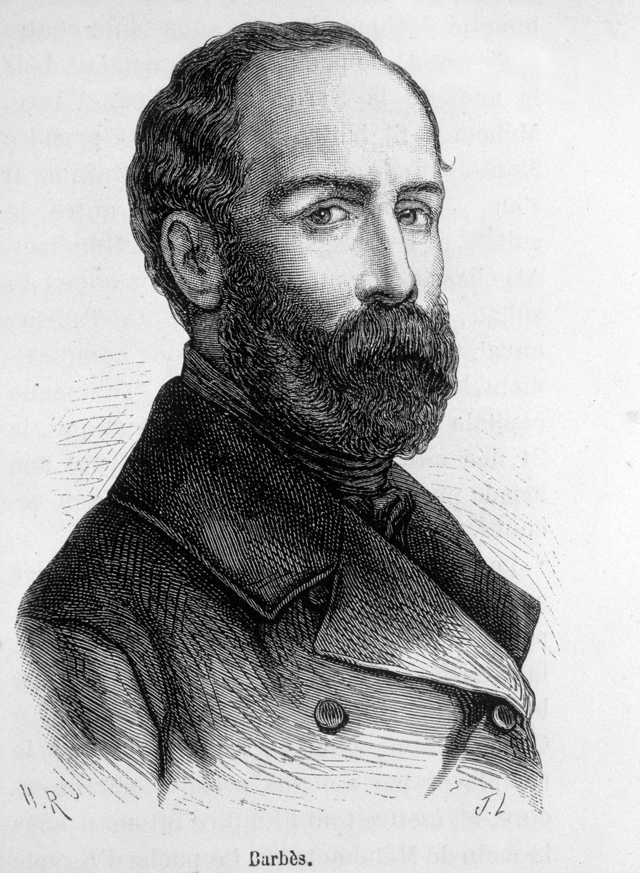 Portrait of Armand Barbes, French Revolutionary (1809-1870) by French School