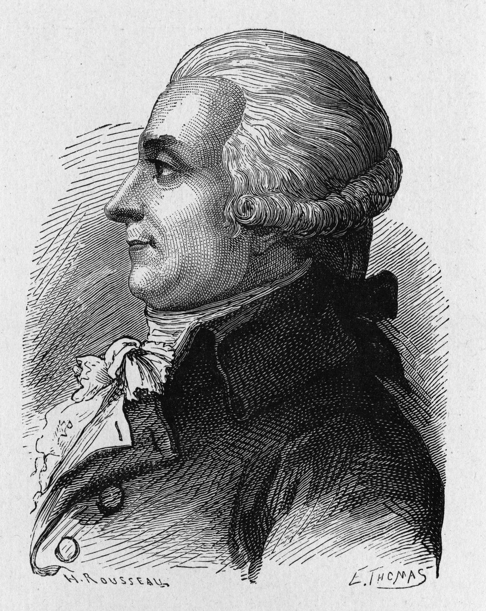 Portrait of Baron Louis-Bernard Guyton-Morveau (Louis Bernard Guyton de Morveau) (Guiton) (1737-1816), French Politician, Chemist and Revolutionary - in 