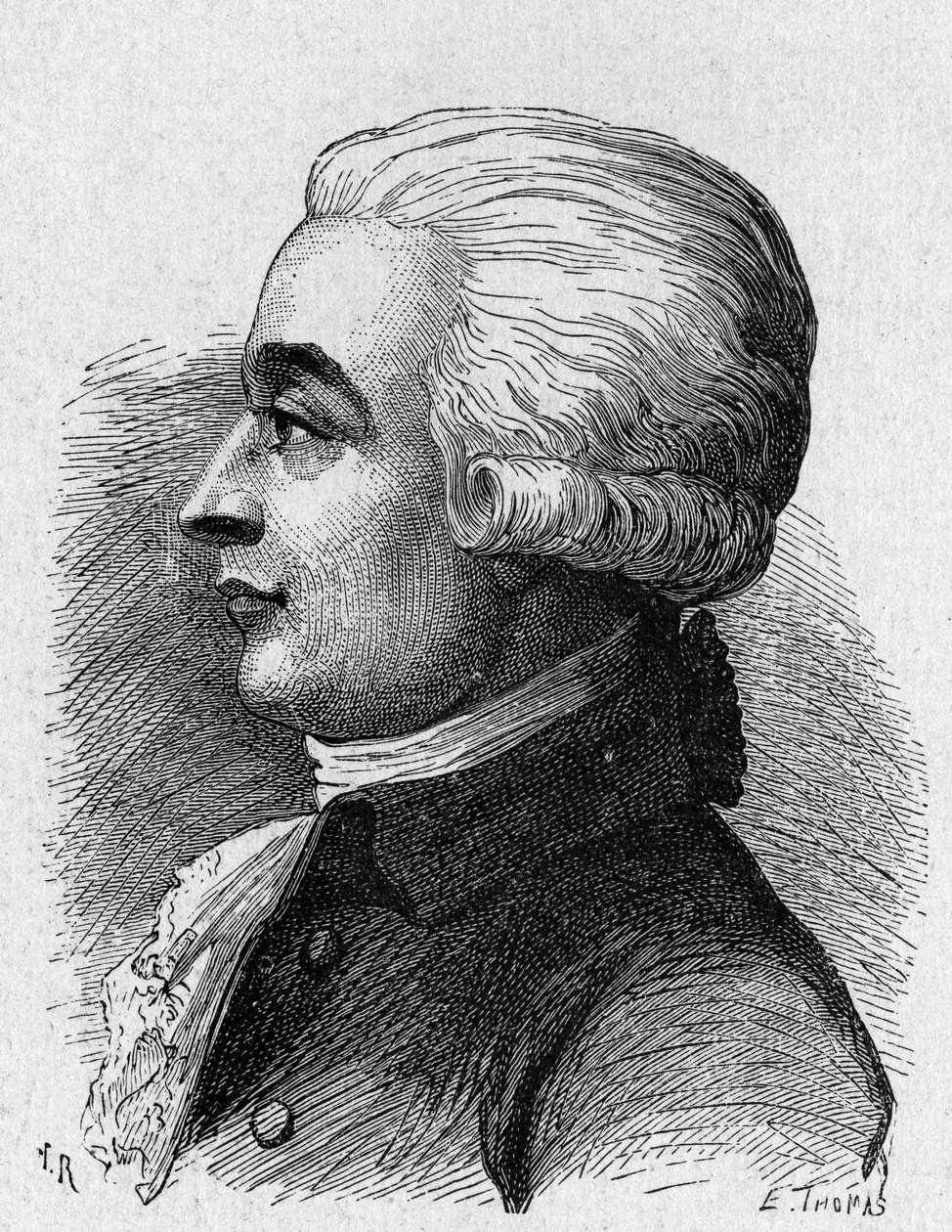 Portrait of Blanchard (1709 - 1853), French Aeronautic - in 
