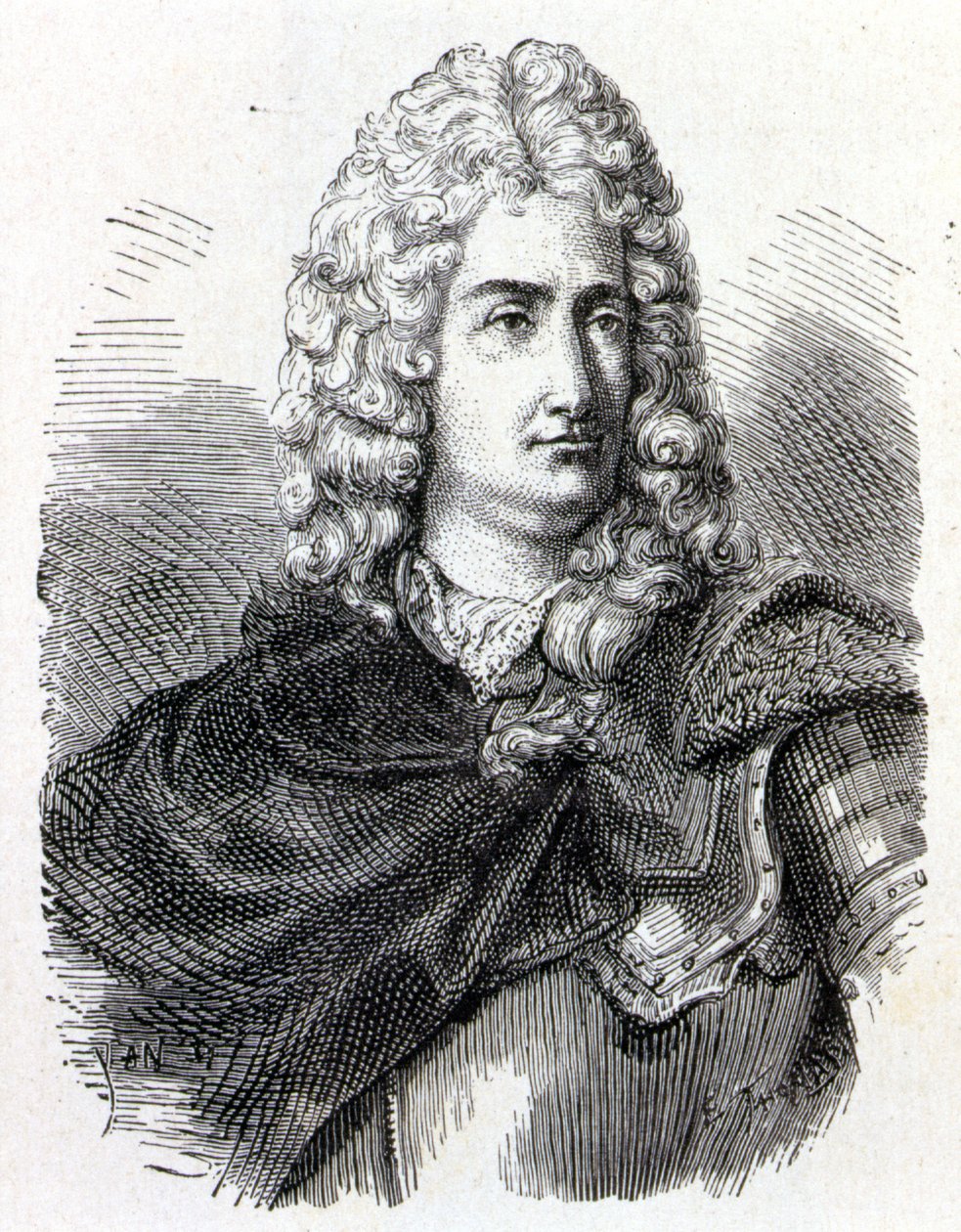 Portrait of Charles François Du Fay (1698 - 1739), French chemist and physicist - in Album of Science; illustrious scientists; Great discoveries 1896 by French School