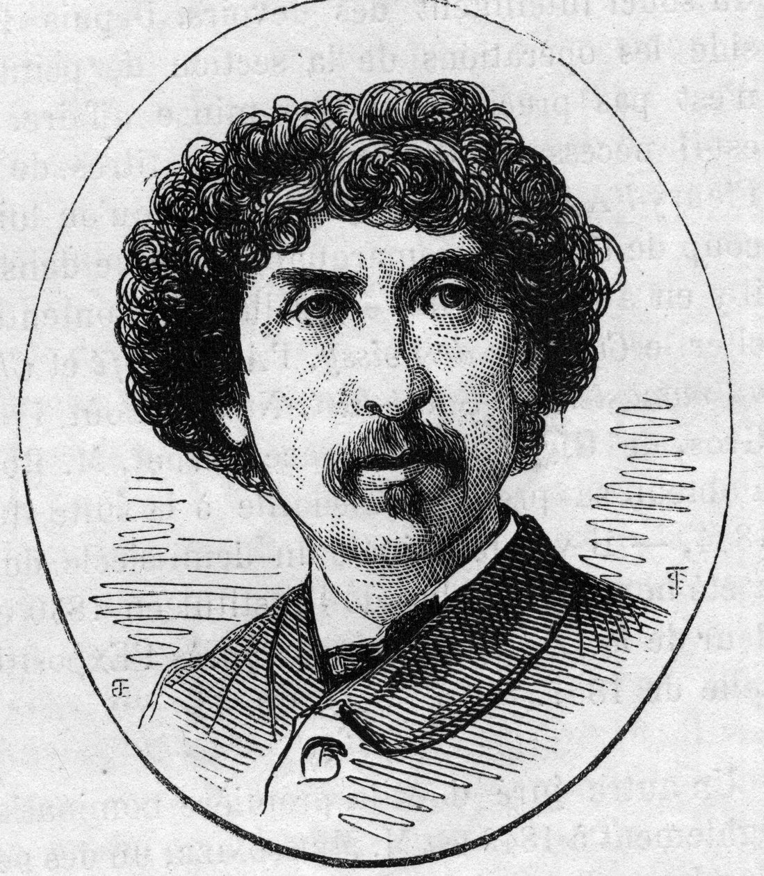 Portrait of Charles Garnier, French Architect (1874) by French School