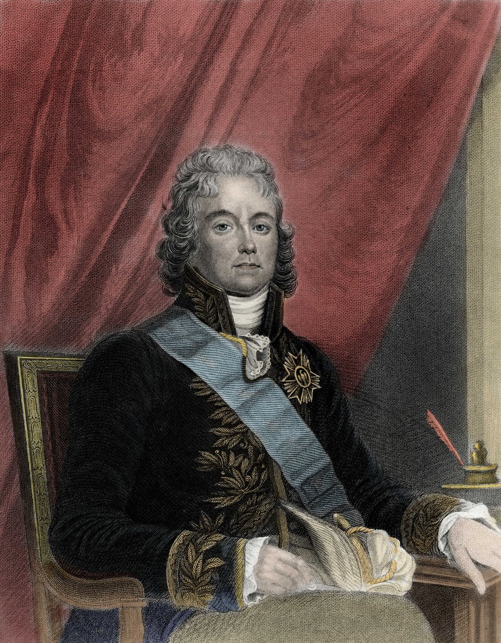 Portrait of Charles Maurice de Talleyrand Perigord (1754-1838), French Politician by French School