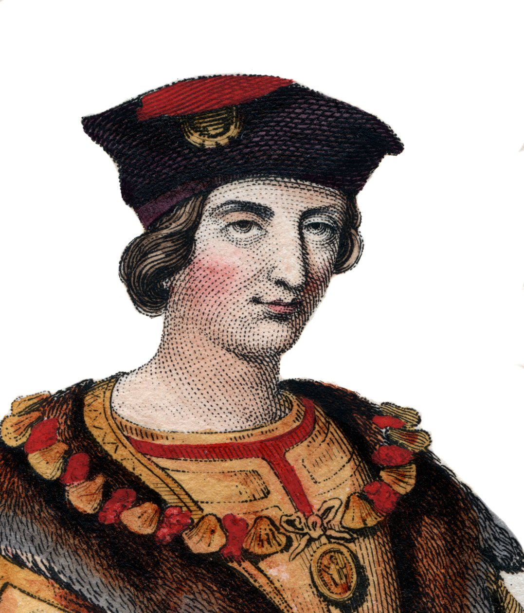 Portrait of Charles VIII of France, King of France by French School