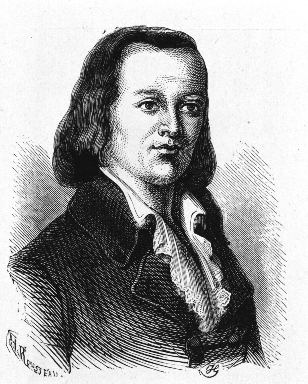 Portrait of Claude Chappe - in “Album de la Science; illustrious scientists; Great discoveries” 1896 by French School