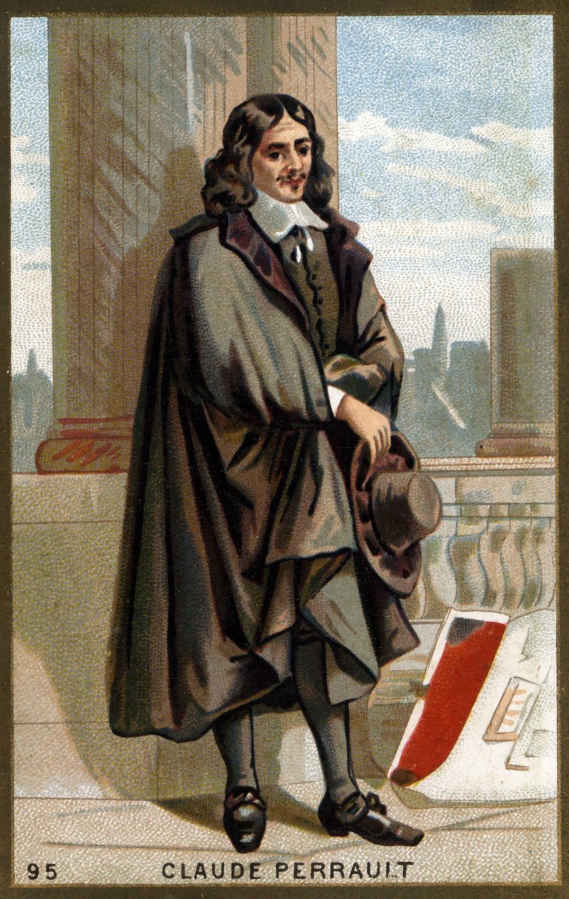 Portrait of Claude Perrault (1613-1688), French architect by French School