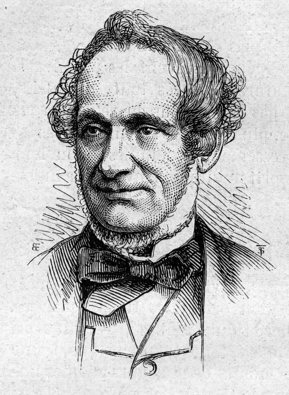 Portrait of Desire Nisard (1806-1888), French Essayist and Academician by French School