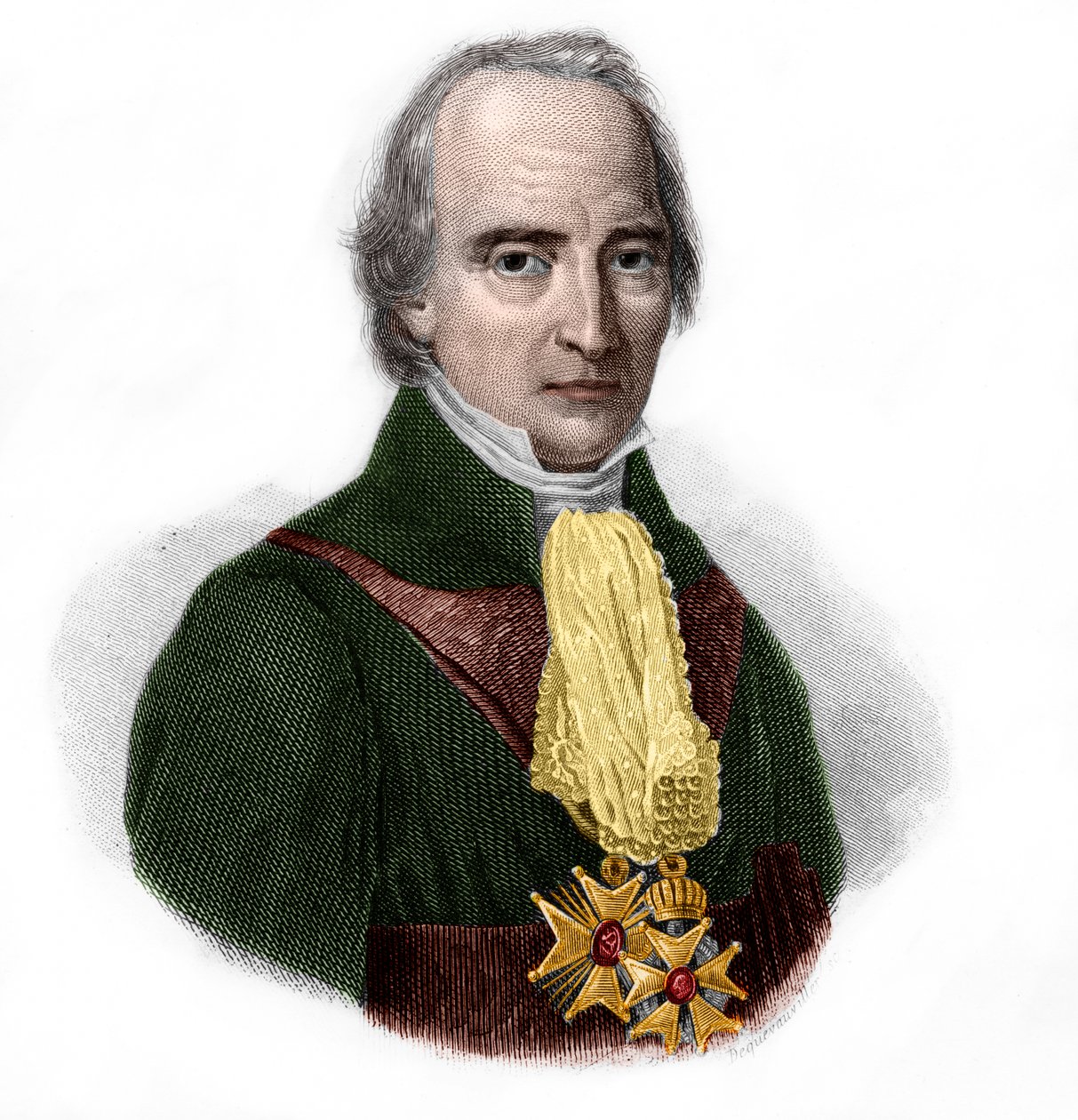 Portrait of Francois Barbe-Marbois, French politician by French School