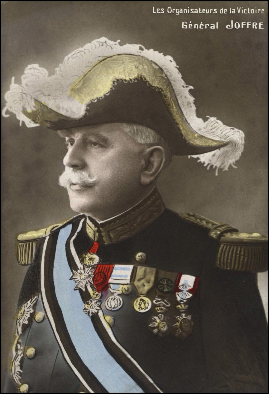 Portrait of General Joseph Joffre (1852-1931) by French School