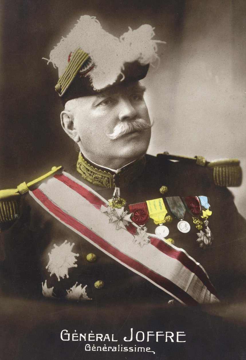 Portrait of General Joseph Joffre (1852-1931) by French School