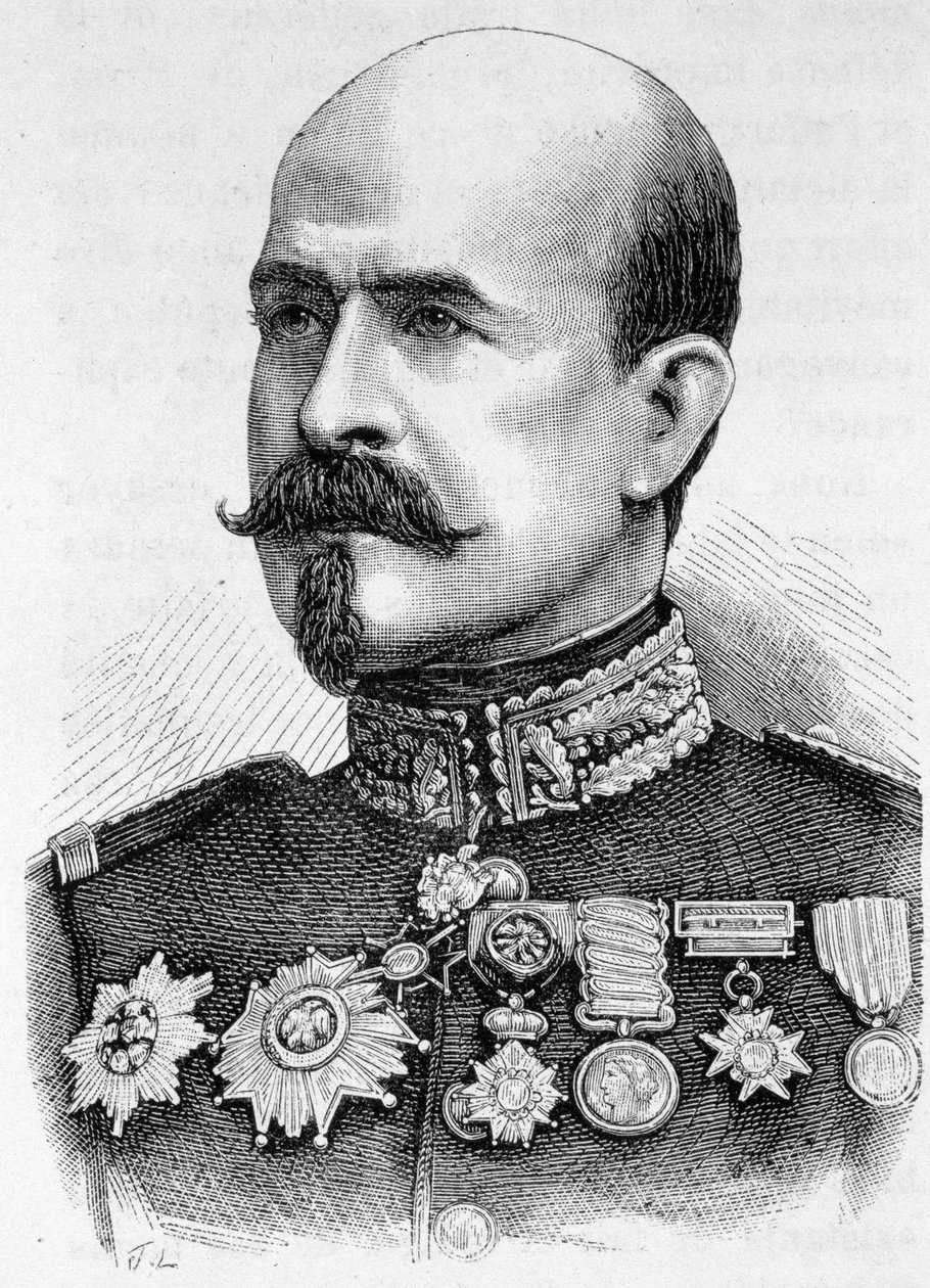 Portrait of General Trochu (1815 - 1896) - in 