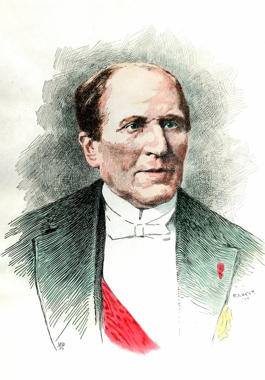 Portrait of Georges Eugene Haussmann by French School