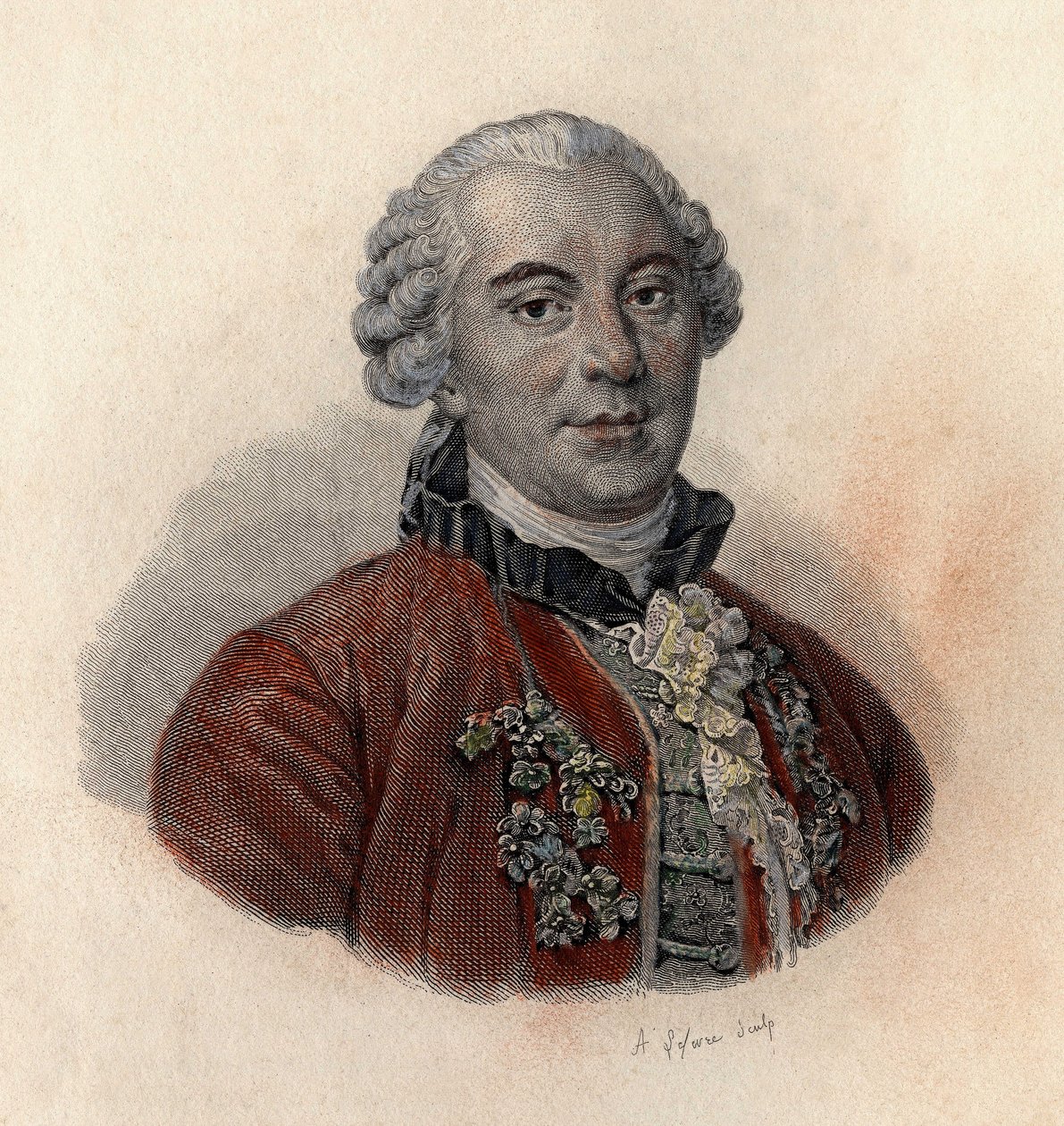 Portrait of Georges Louis Leclerc, Count of Buffon (1707-1788), French Naturalist and Writer. In 