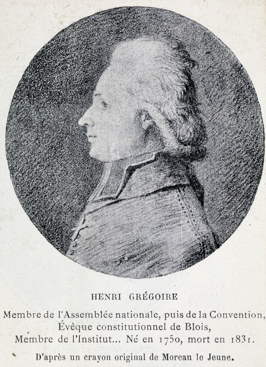 Portrait of Henri Known as the Abbe Gregoire (1750-1831), French Ecclesiastic and Politician by French School