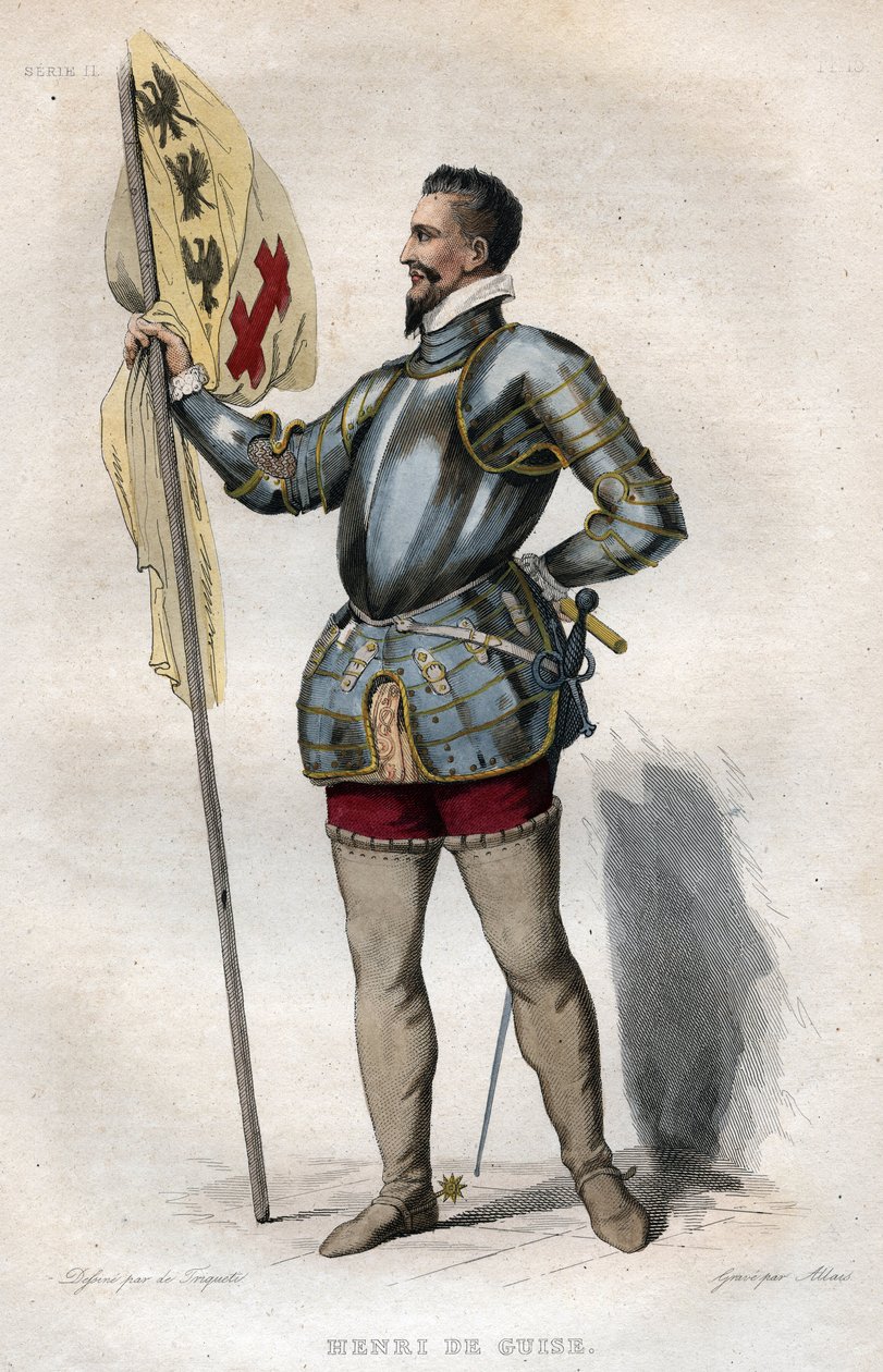 Portrait of Henry I, Duke of Guise Called 