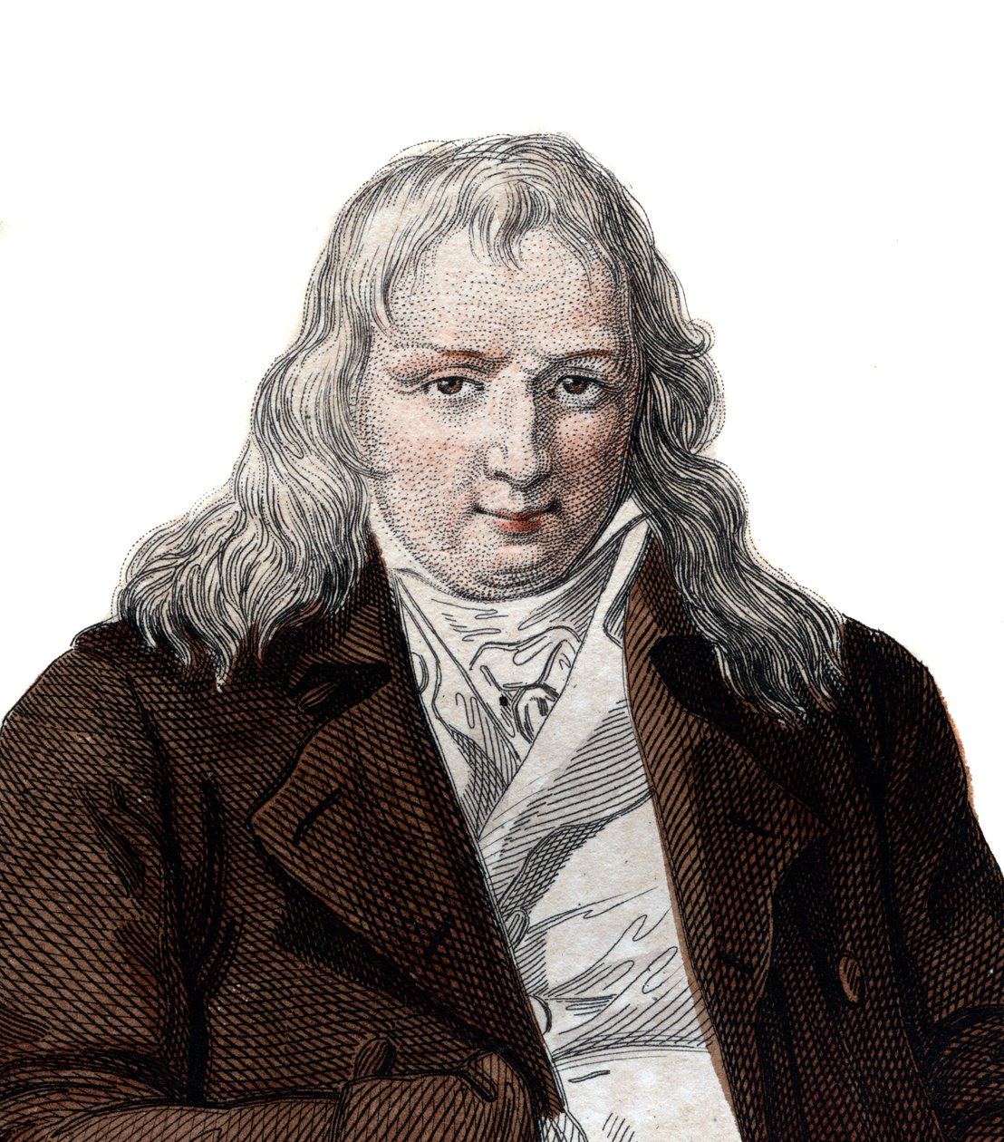 Portrait of Jacques Henri Bernardin de Saint Pierre (1737-1814), French writer and botanist by French School