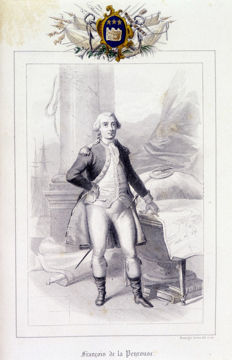 Portrait of Jean-Francois Galaup, Comte de La Perouse (Jean Francois Laperouse) by French School